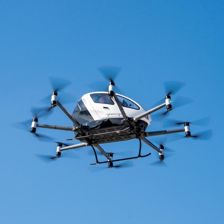 EHang advances pilotless passenger-carrying aerial vehicles certification process