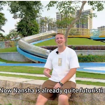 Russian expat shares life in Nansha in China's Guangzhou