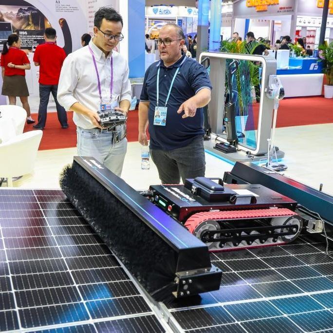 In pics: low-carbon exhibits at Canton Fair in Guangzhou