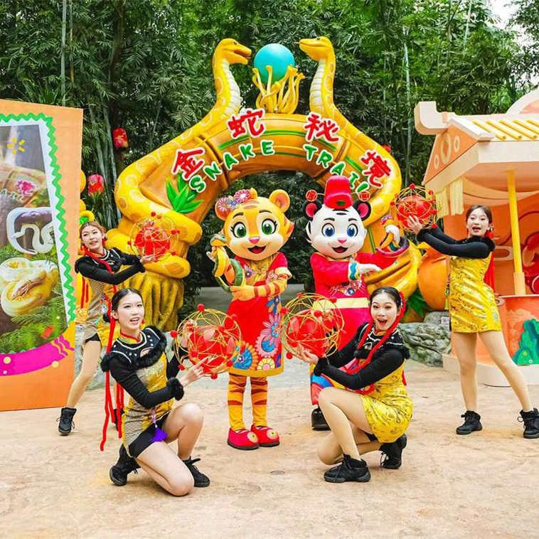 Chimelong Safari Park upgrades snake venue for Year of the Snake
