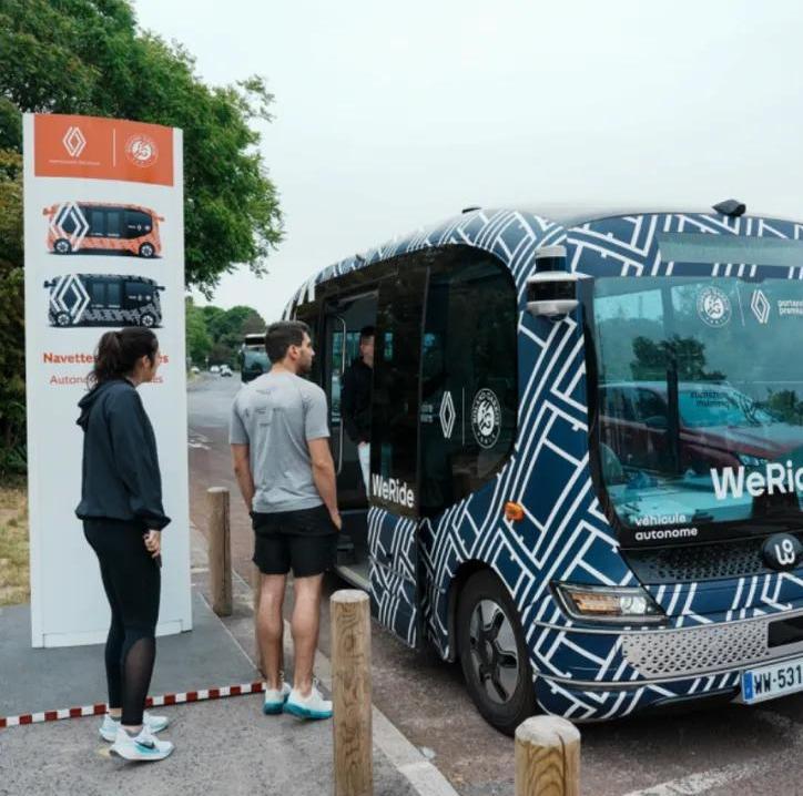Guangzhou-based driverless tech amazed crowds at French Open